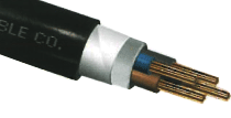 Armoured power cable NYBY