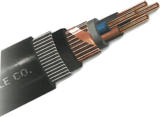 Armoured power cable NYCYRY