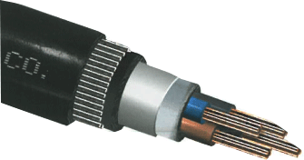 Armoured power cable N2XCYRY